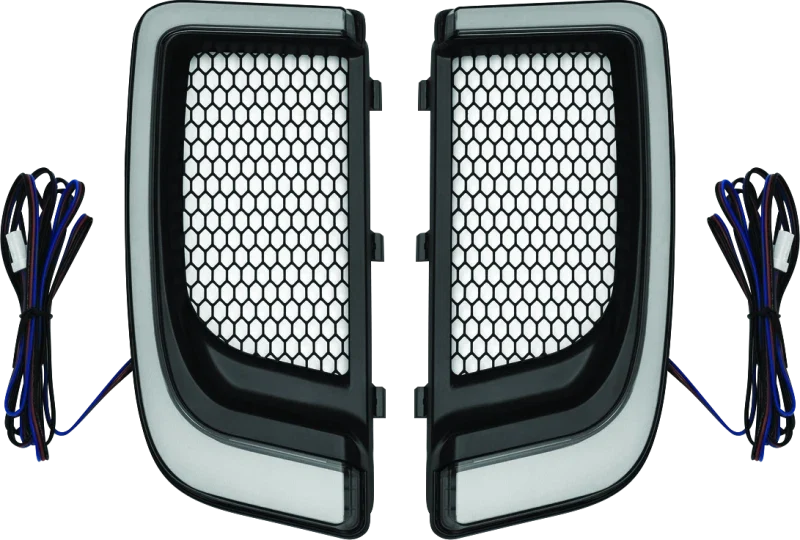 Lower Fairing Grill for Harley Davidson (2014–2016) - Black