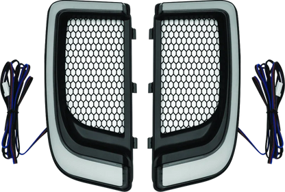 Lower Fairing Grill for Harley Davidson (2014–2016) - Black
