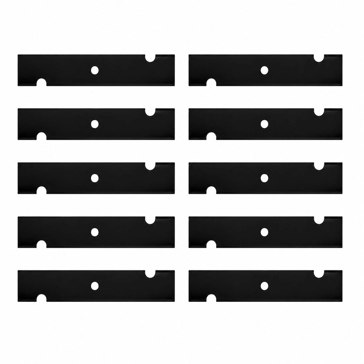 Notched Mower Blade for Great Dane (Fits D18086) - Set of 10