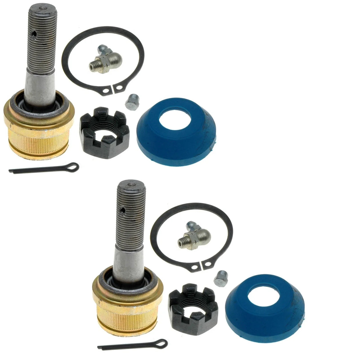 Set of 2 Front Upper Suspension Ball Joints for Dodge Ford 4WD