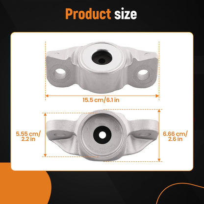 2X Rear Upper Strut Mount Kit for Ford Fusion (2013–2020) DG9Z-18A161-C