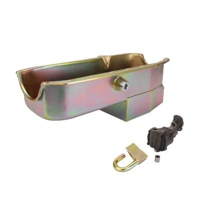 Claimer Oil Pan w/ Plug Combo for Small Block Chevy (91015148)