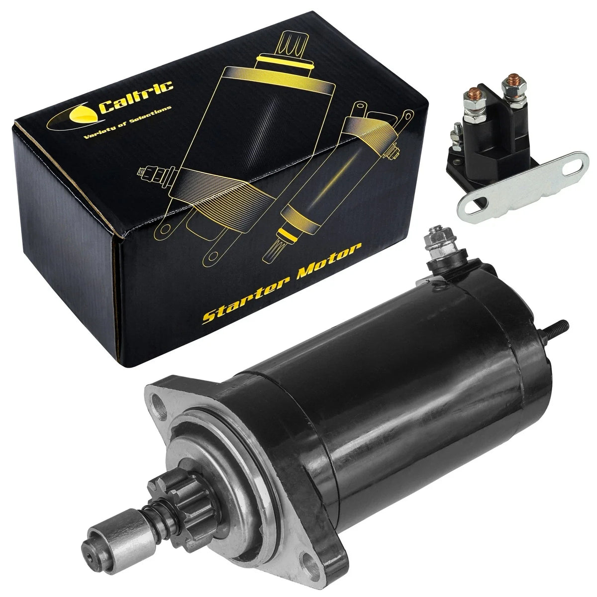 Starter & Relay Solenoid for Seadoo XP 580 650 (1991–1994)