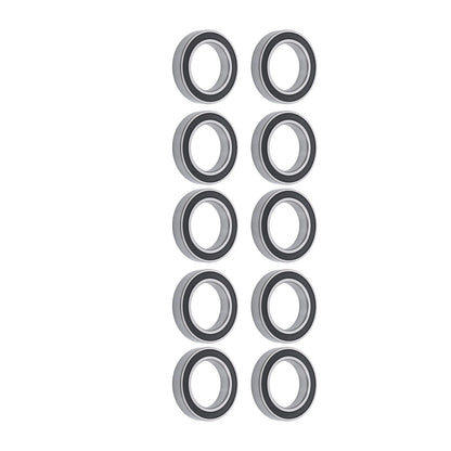 10 Pack Deep Groove Ball Bearing 40 × 62 × 12 mm Double Rubber Seals