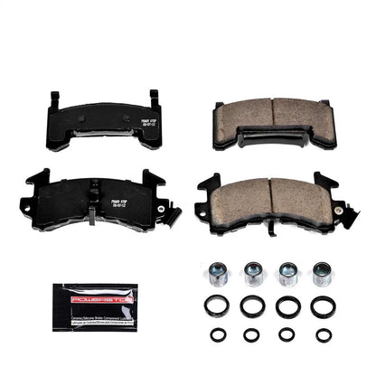 2X Z23-154 Brake Pad Set for Chevrolet Chevy Malibu S10 Camaro (1981–1986)