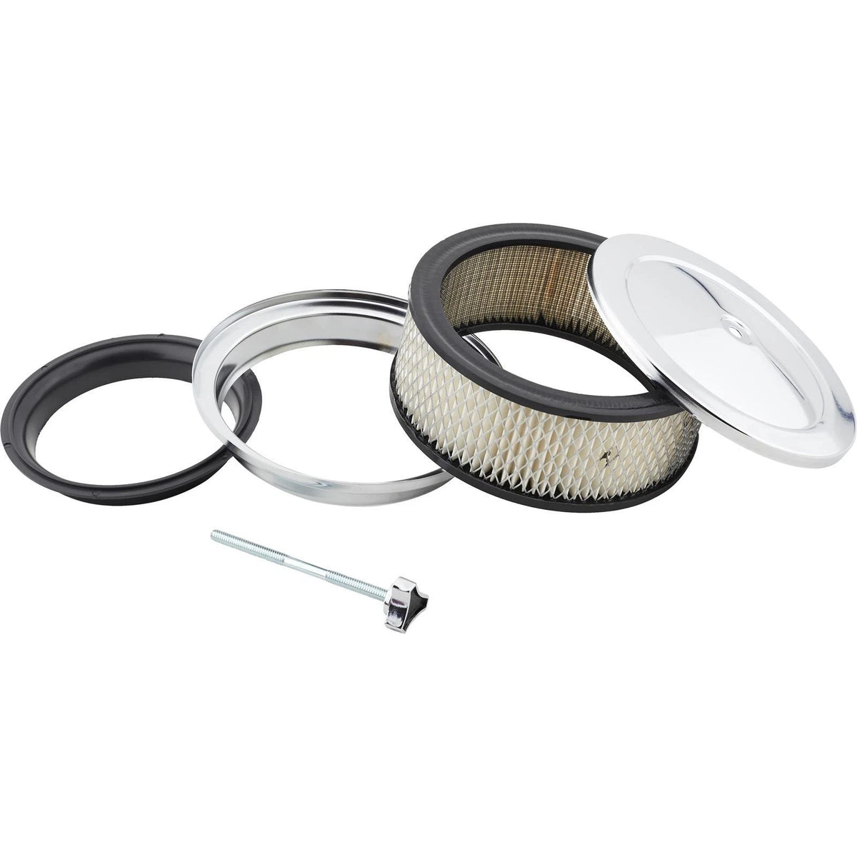 6-3/8 Inch Chrome Air Cleaner for 4 Barrel Carb (5504346)