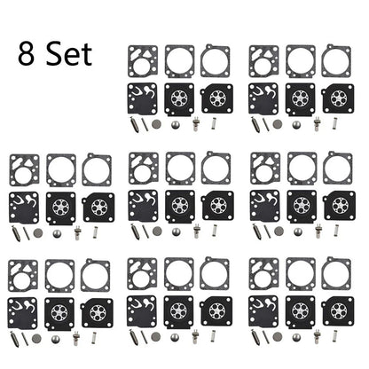 Set of 8 Carburetor Gasket Kit for McCulloch SP40 PM 310 320 330 (No Years)
