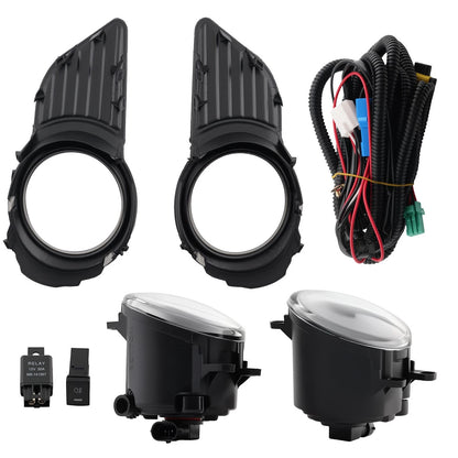 Set of 2 Front Fog Lights for Toyota Sienna (2011–2017) 52128-08030, 52127-08020