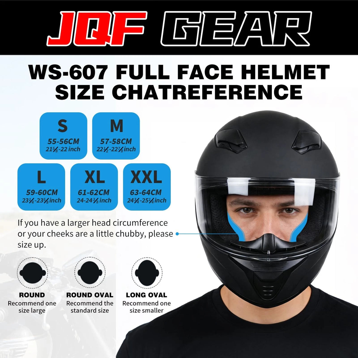 Full Face Motorcycle Helmet DOT Approved for Adults (Racing & Street Use)