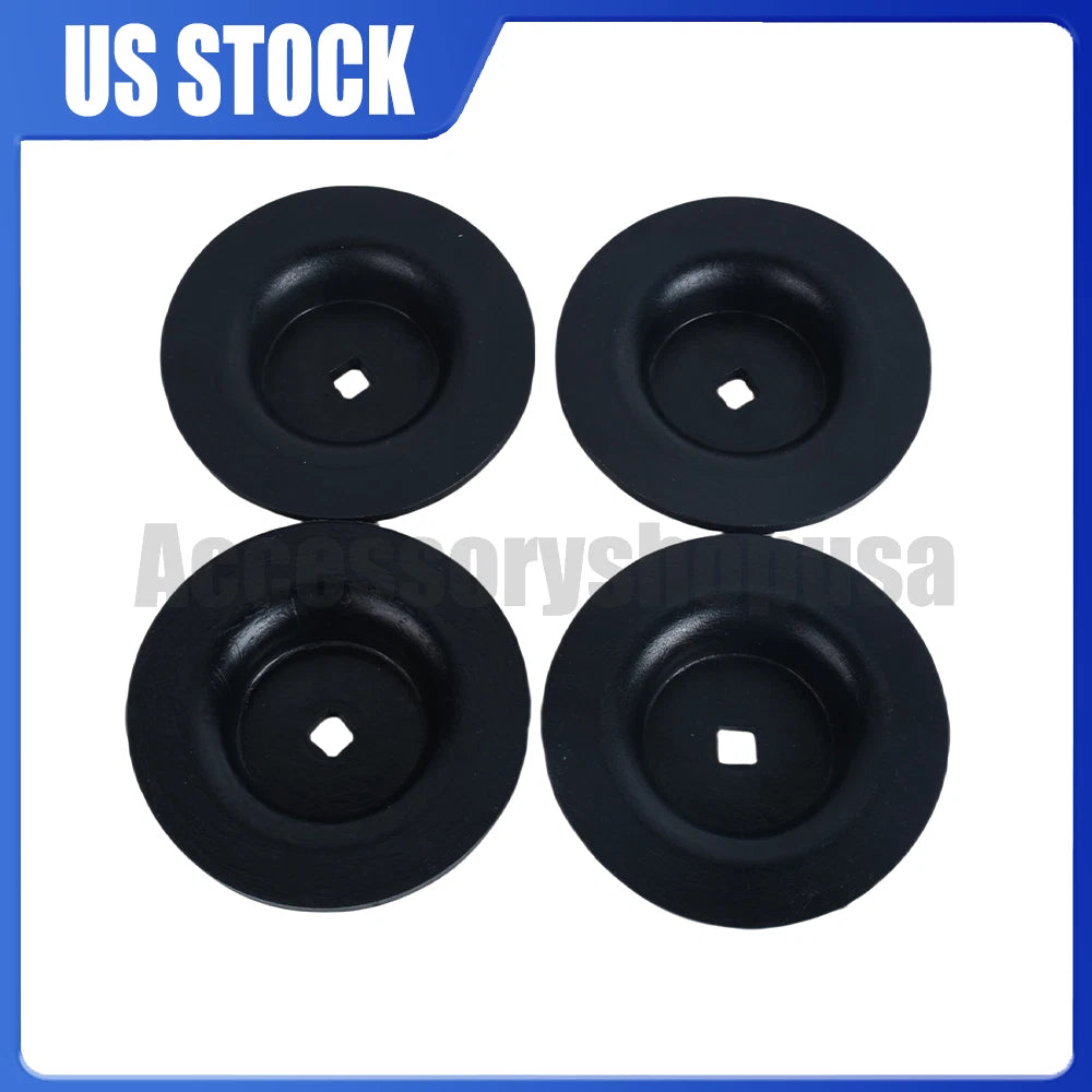 Set of 4 Rear Coil Spring Insulators for Escalade Suburban Tahoe Yukon (2002–2020) - 15765071, K160072, 525-1274