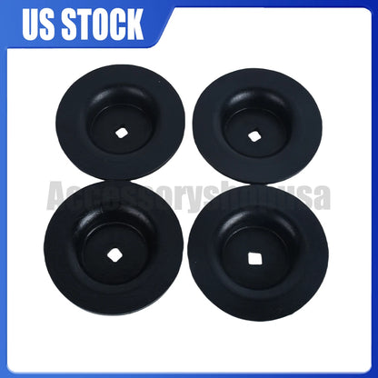 Set of 4 Rear Coil Spring Insulators for Escalade Suburban Tahoe Yukon (2002–2020) - 15765071, K160072, 525-1274