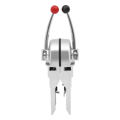 Twin Lever Marine Dual Engine Throttle Control for Universal Boat (N/A)