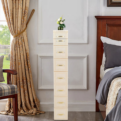 7 Tier Waterproof Bathroom Floor Cabinet for Small Spaces