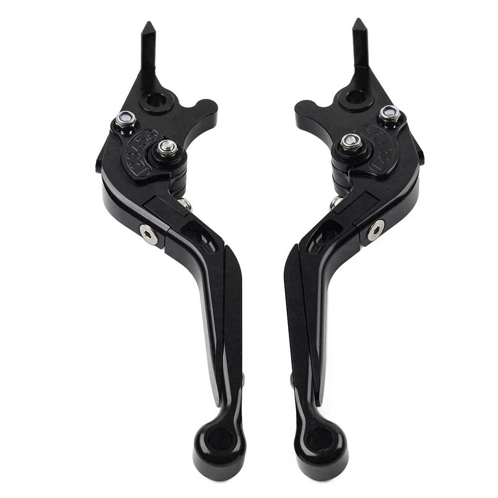 Extendable Brake Clutch Levers for Honda CB599 CB600 CB919 (1998–2006) Black