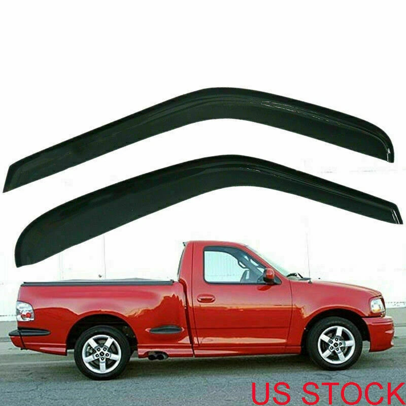 2PC Window Visors for Ford F150 F250 Standard Cab (1997–2003) 22108