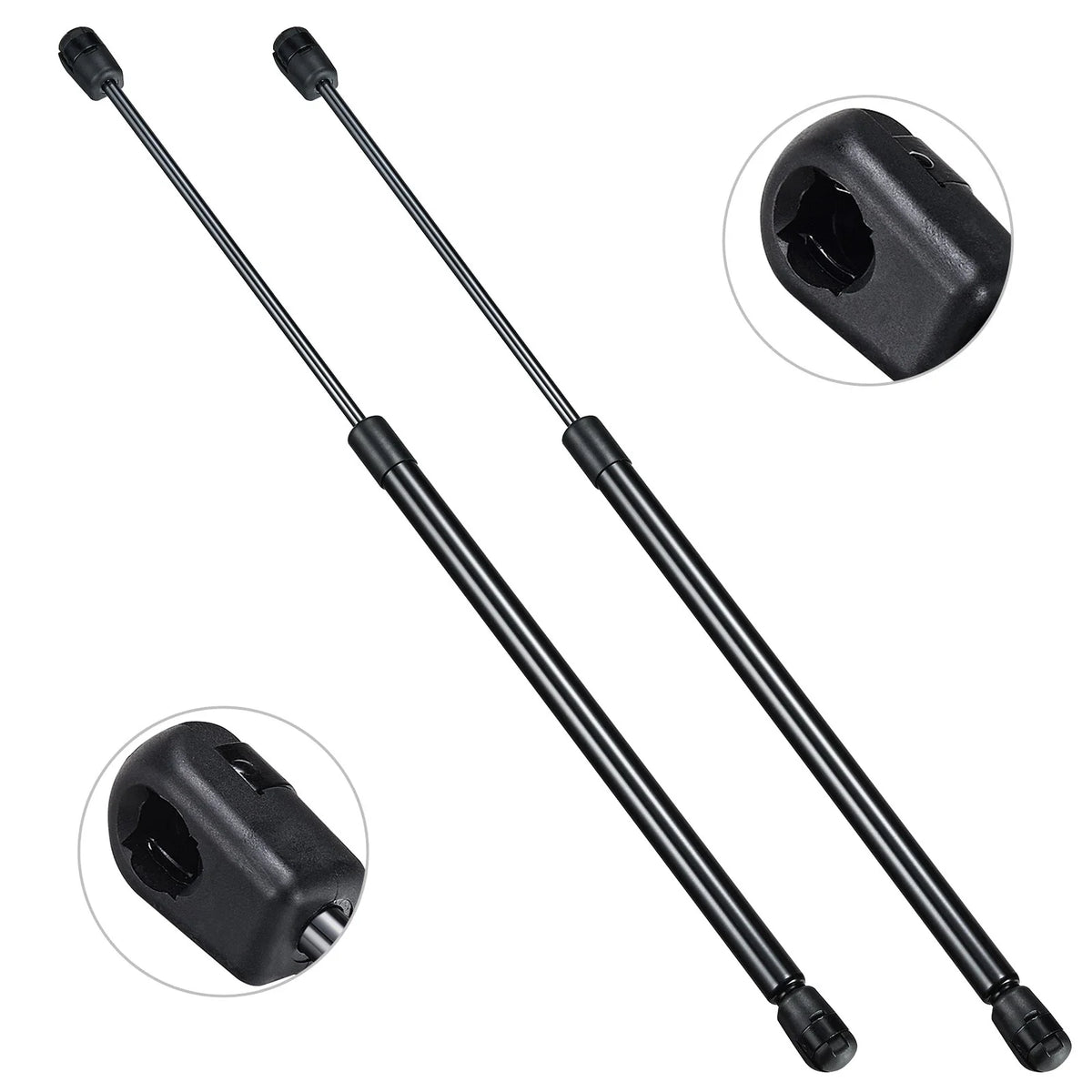 Set of 2 Gas Struts for Truck Cap Pickup Window RV Door (20in, 40lbs)