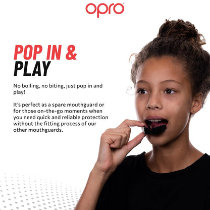 OPRO Snap-Fit Mouth Guard for Adult (Age 11+)