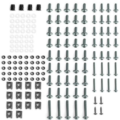 177PCS Fairing Bolts Kit M5/M6 for Sportbikes (Universal)