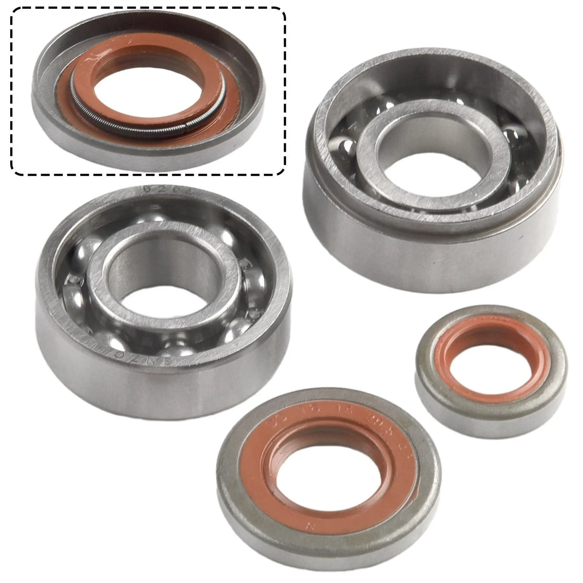 Crank Bearings Oil Seals for Chainsaw (9640 003 1600, 9640 003 1190)