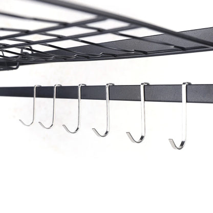 2-Tier Stainless Steel Over The Sink Dish Drying Rack