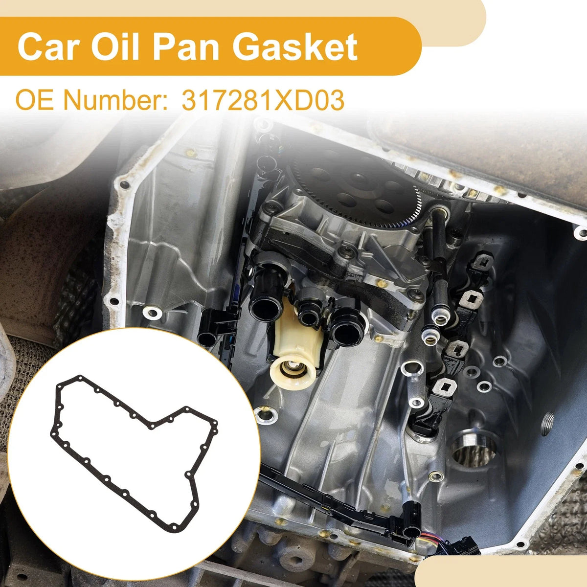 Oil Pan Gasket for Nissan Altima (2007–2013) 317281XD03