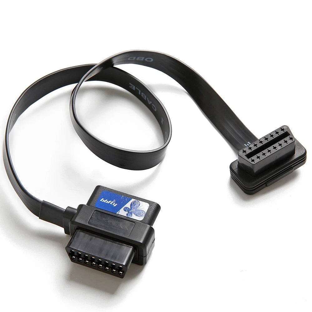 OBD II 16 Pin Splitter Extension for Automotive (1 Male, 2 Female)