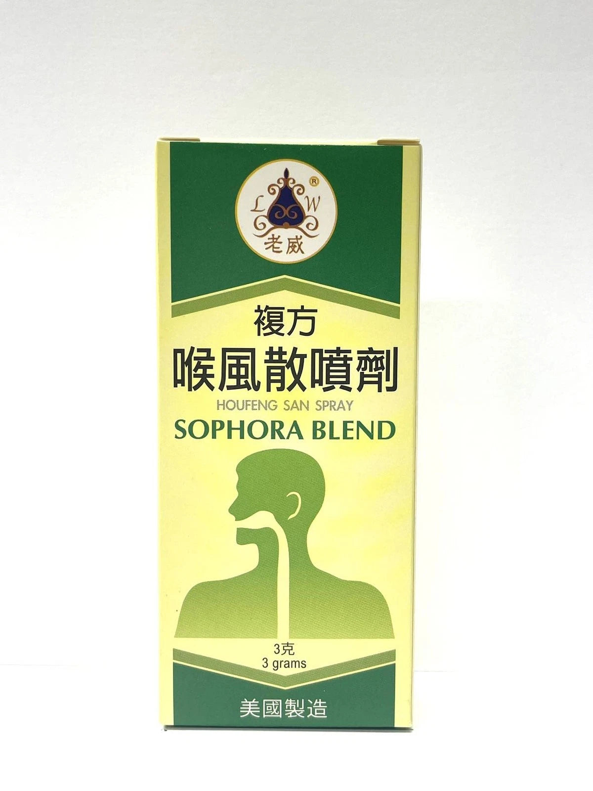 Lao Wei Sophora Blend Herbal Powder Spray for Herbal Use (Pack of 1)