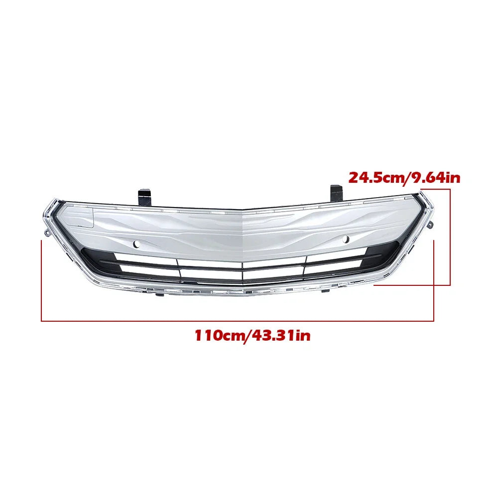 Front Plastic Center Grille for Chevrolet Volt Premier (2016–2019) 84036280