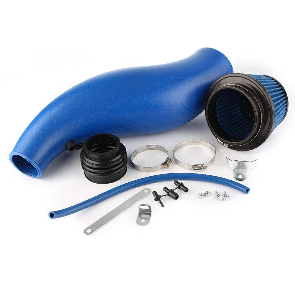 Air Intake Pipe Kit + Filter for Honda Civic (1992–2000) ABS Plastic Blue