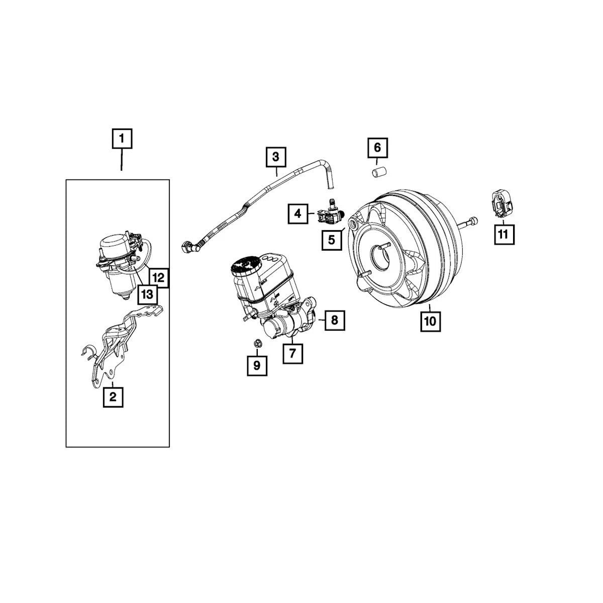 O-Ring for Ram ProMaster City (2015–2016) 68223607AA
