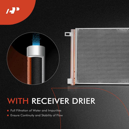 Radiator & A/C Condenser for Chevy Traverse (2009–2017) GMC Acadia (2007–2016) - 22893857, 23434160, 84079536, 15226649, 22918340, 23479280, CU13007