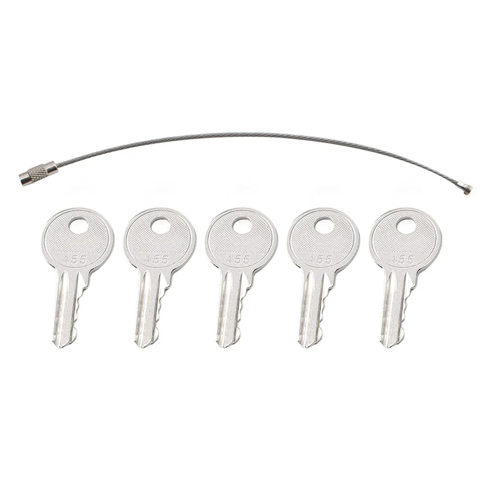 Set of 5 Ignition Keys #455 for Boom Lifts Heavy Equipment Forklift