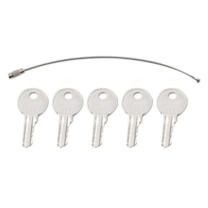 Set of 5 Ignition Keys #455 for Boom Lifts Heavy Equipment Forklift