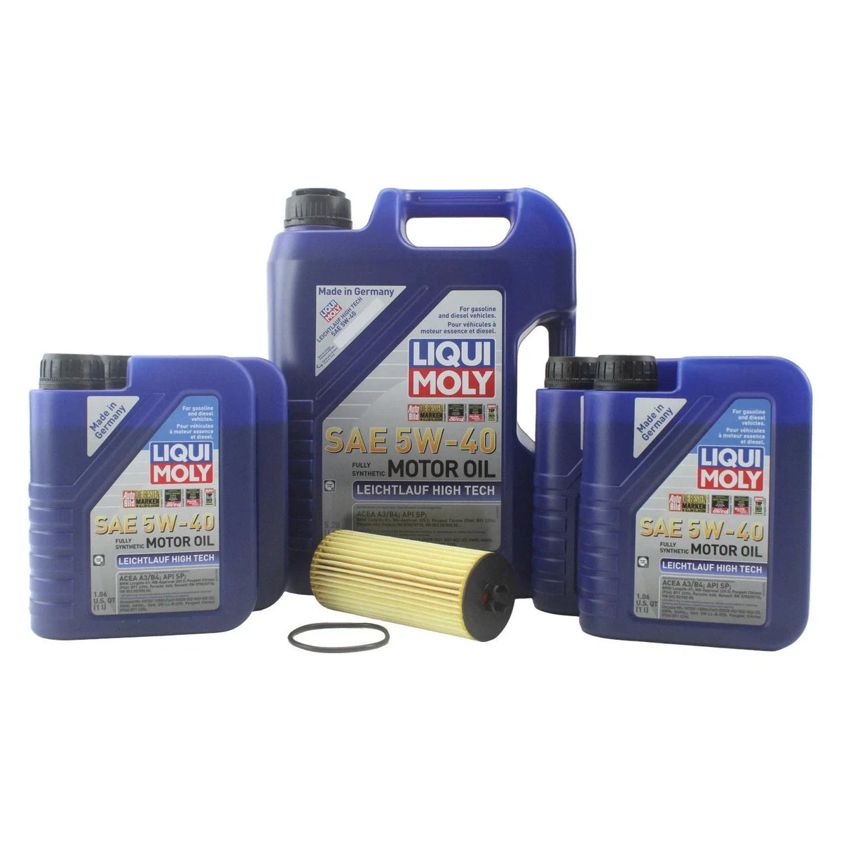 Oil Change Kit for Mercedes CLS550 (2007–2011) - 9L Liqui Moly 5W-40