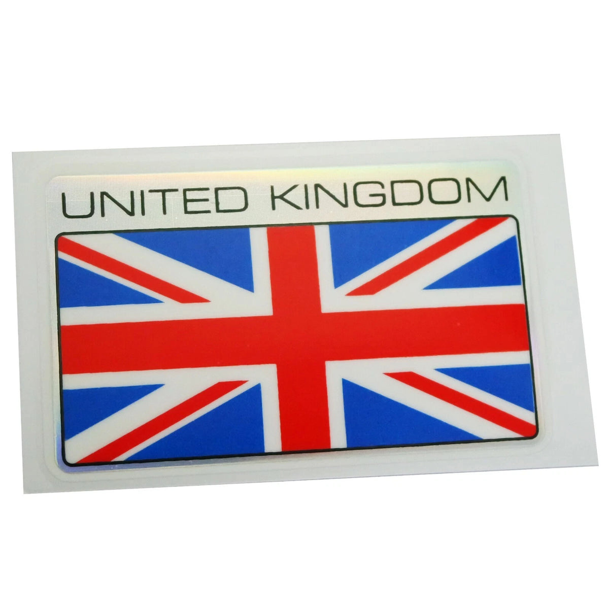 Set of 2 England UK Flag Stickers - Self Adhesive, Waterproof