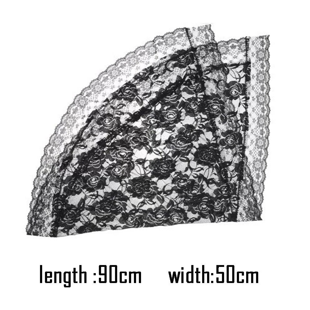 Lace Mantilla Veil for Chapel Use (Church, Latin Mass)