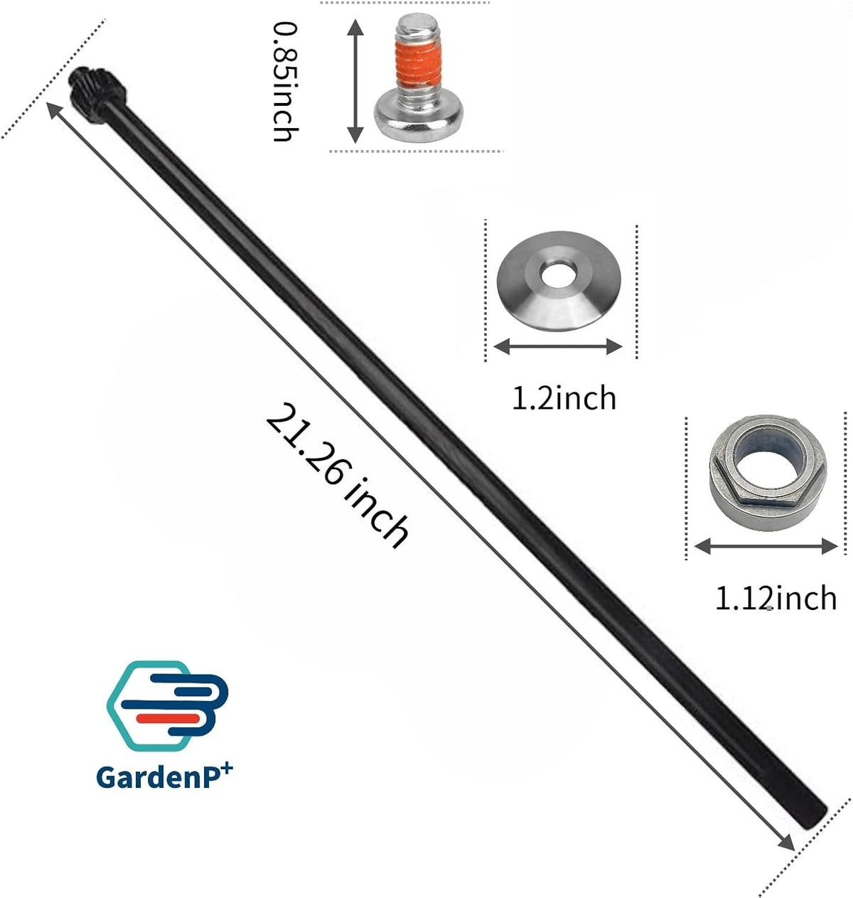 21-Inch Steering Shaft Replacement for MTD, Troy-Bilt, Craftsman