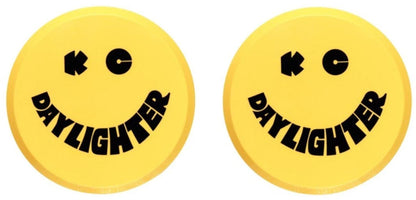 Set of 2 KC HiLites 6" Round Yellow Fog Driving Light Covers 5202 for