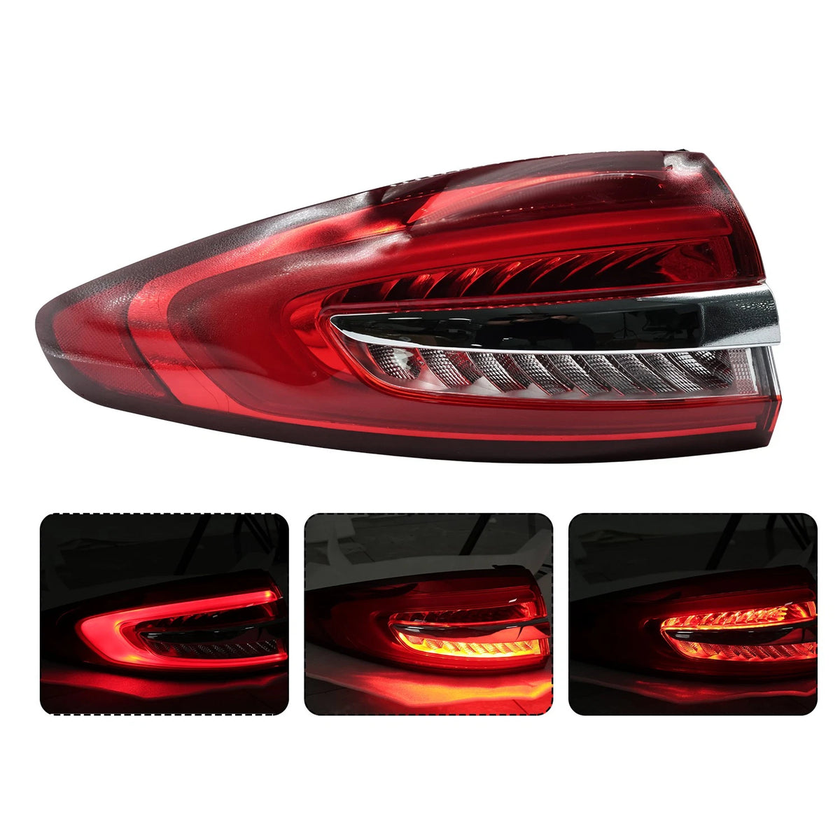 LED Driver Tail Light Lamp for Ford Fusion (2017–2020) FO2804118, HS7Z13405D, HS7Z13405F, HS7Z13405J
