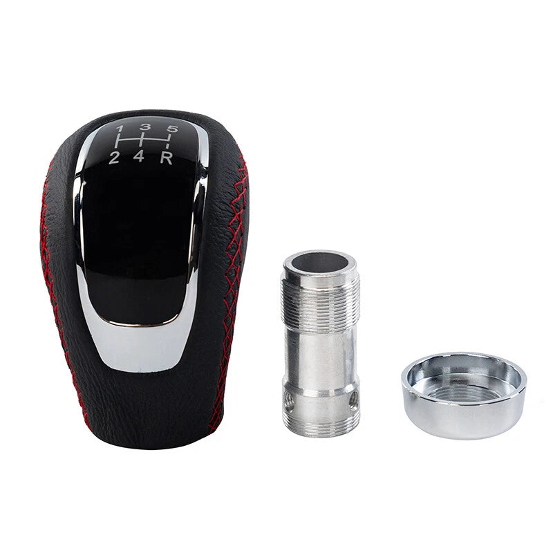 Leather Manual Transmission Gear Shift Knob for Universal Fit (2000–2023)