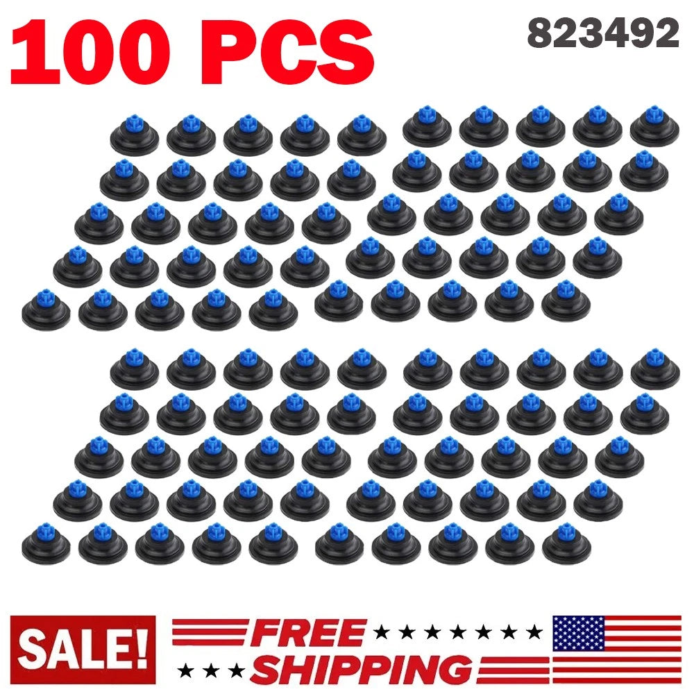 100Pack Blue Tip Diaphragm for Wascoma, Huebsch, Speed Queen, Unimac Washer
