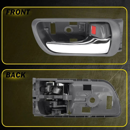 Set of 2 Chrome Inner Door Handles for Toyota Camry (2002–2006)