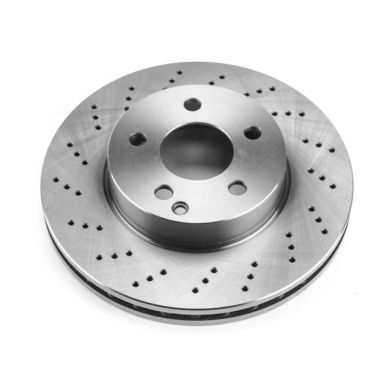 Set of 2 Powerstop Brake Discs Front for Mercedes C250 (2008–2015) - SET-P15EBR1626-2
