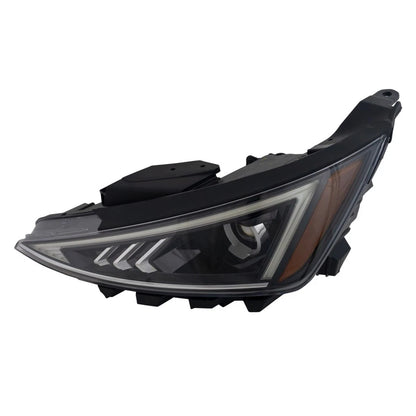 Driver Side Headlight for Hyundai Elantra (2019–2020) w/ LED Daytime Running Light, CLX-M0-USA-RH10010090A-CL360A70, HY2502240