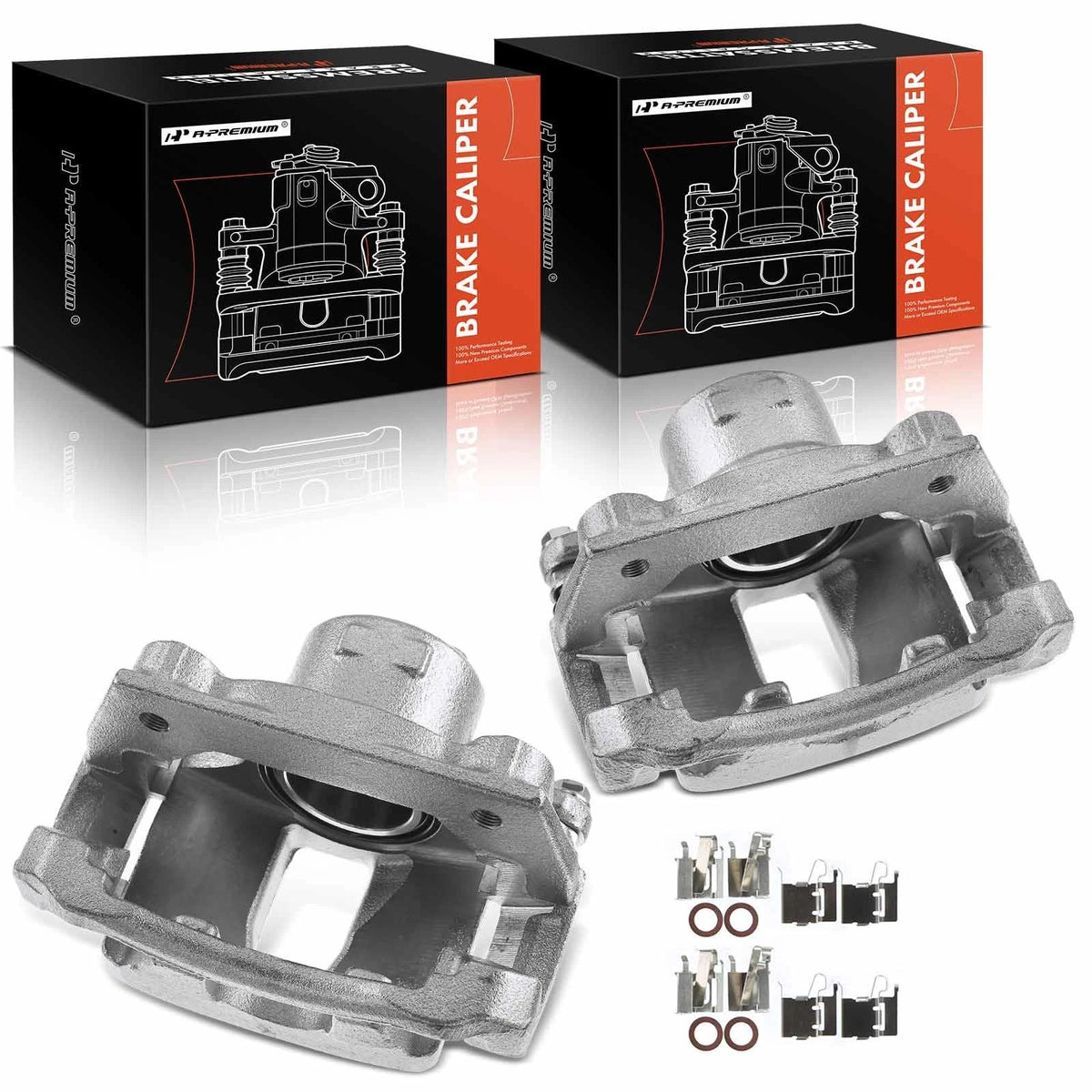 A-Premium Pair Front Brake Calipers for Lexus GS300 IS250 (2006–2015)