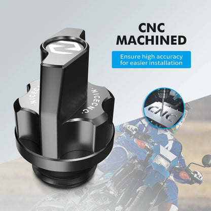 Oil Filler Plug Cover Cap with Seal for Yamaha Blaster TW200 (1998–2009)