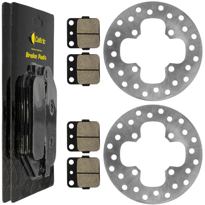 2 Front Brake Disc Rotors for Honda Rancher 420 TRX420FM (2014–2022) DS160AA2050