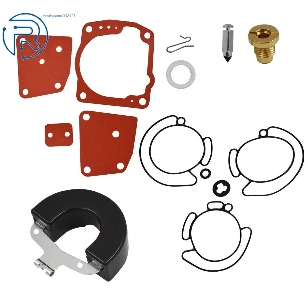 Triple Carburetor Rebuild Kit for Johnson Evinrude V6 60 Degree (105, 150, 175)