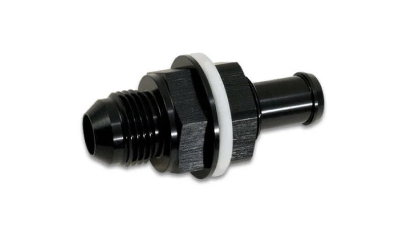 Bulkhead Fuel Cell Adapter -8AN Male Flare x 1/2in Barb for Universal