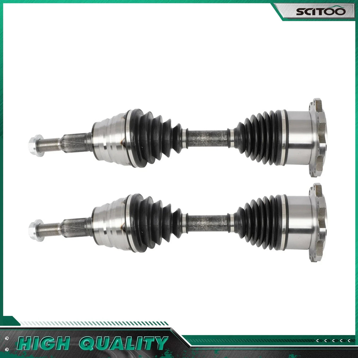 2X CV Axles Front for Chevrolet Silverado 2500 HD GMC Sierra 2500 HD (2011–2019)